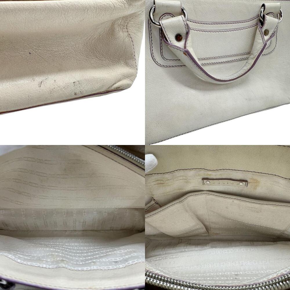 Celine Boogie Bag White Leather - Picture 4 of 4
